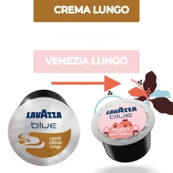 Капсули Lavazza Blue Крема Лунго / Венеция Лунго НОВО 