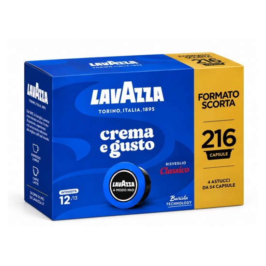Lavazza A Modo Mio Crema e Gusto Classico – 216 капсули