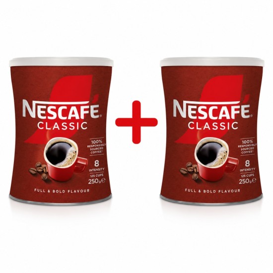 ПРОМО ПАКЕТ Nescafé Classic 2 x 250 g